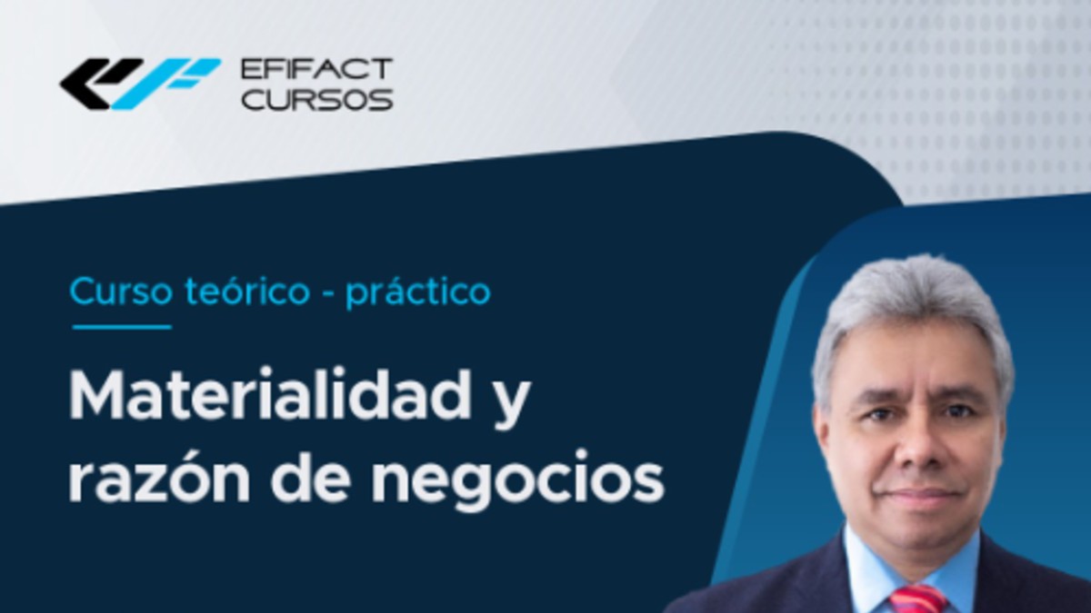 MATERIALIDAD Y RAZÓN DE NEGOCIOS